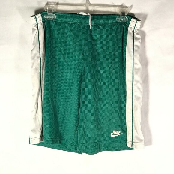NIKE Men Workout Athletic Green Training Shorts - Picture 3 of 9